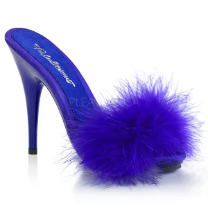 5" Heel POISE-501F Blue Fur