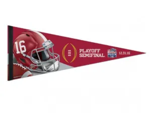 Alabama Crimson Tide 2016 College Football Playoff Semifinal Felt Pennant