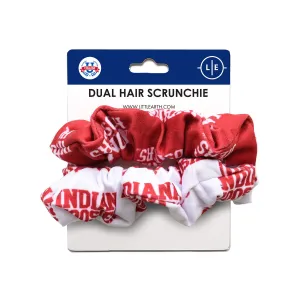 Indiana Hoosiers Duel Space Scrunchie