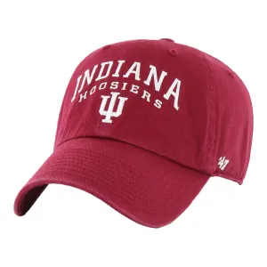 Indiana Hoosiers Ryker Wordmark Crimson Adjustable Hat