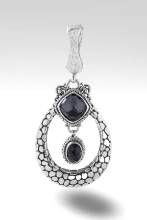 Journey Within Pendant™ in Odyssey Black Knight™ Mystic Quartz