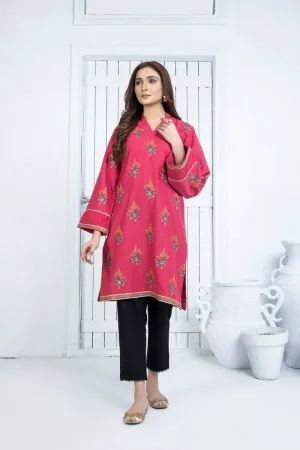 Mihrimah Embroidered Khaddar Shirt MIH25