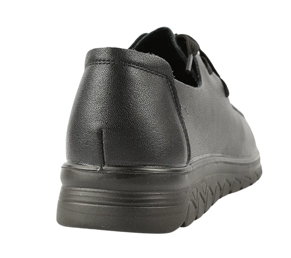 Pantofi sport, dama, FORMAZIONE, 231108 negru, piele naturala