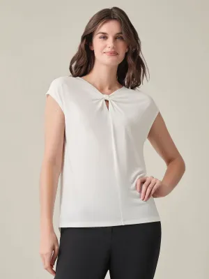 Plus Front Knot Top, Everyday Knit