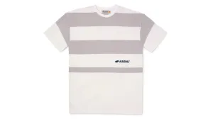 UNISTRIPED  SHORT SLEEVE SWEATSHIRT - BRIGHT WHT/RAINDROPS