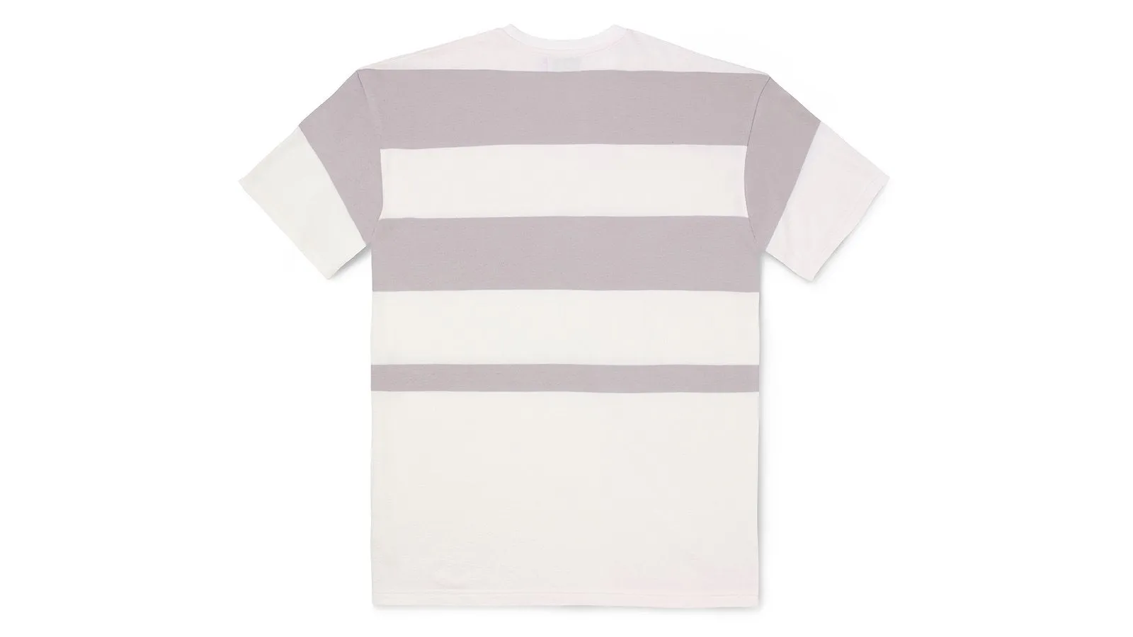 UNISTRIPED  SHORT SLEEVE SWEATSHIRT - BRIGHT WHT/RAINDROPS